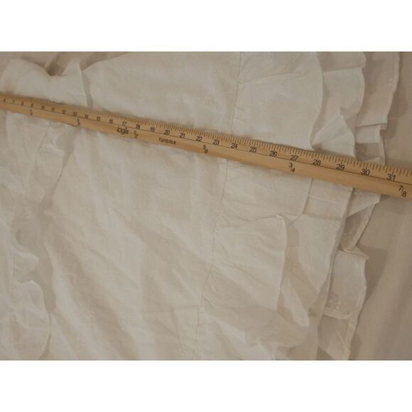 TRIXXI Womens White Lined Spaghetti Strap Mini Fit + Flare Dress Juniors XXL - Picture 3 of 6